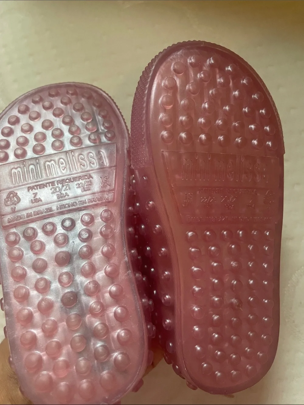 Mini Melissa polibolha special pearly pk